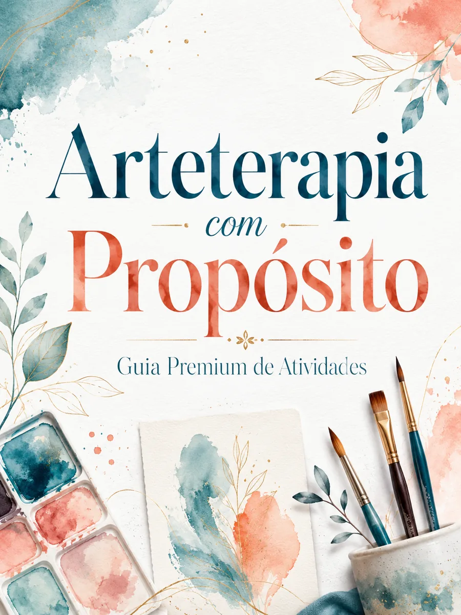 Capa do Arteterapia com Propósito Premium