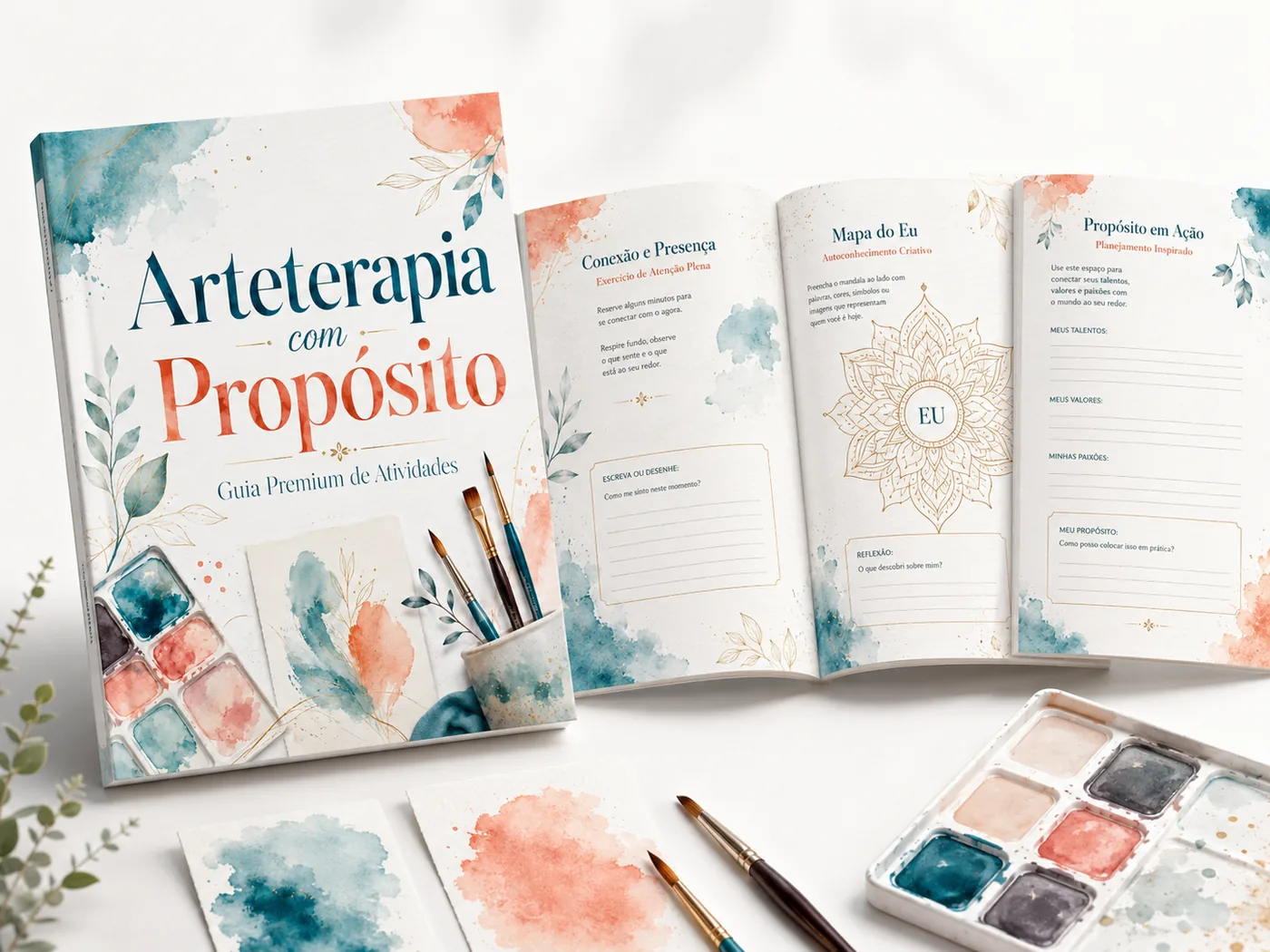 Mockup do Arteterapia com Propósito Premium